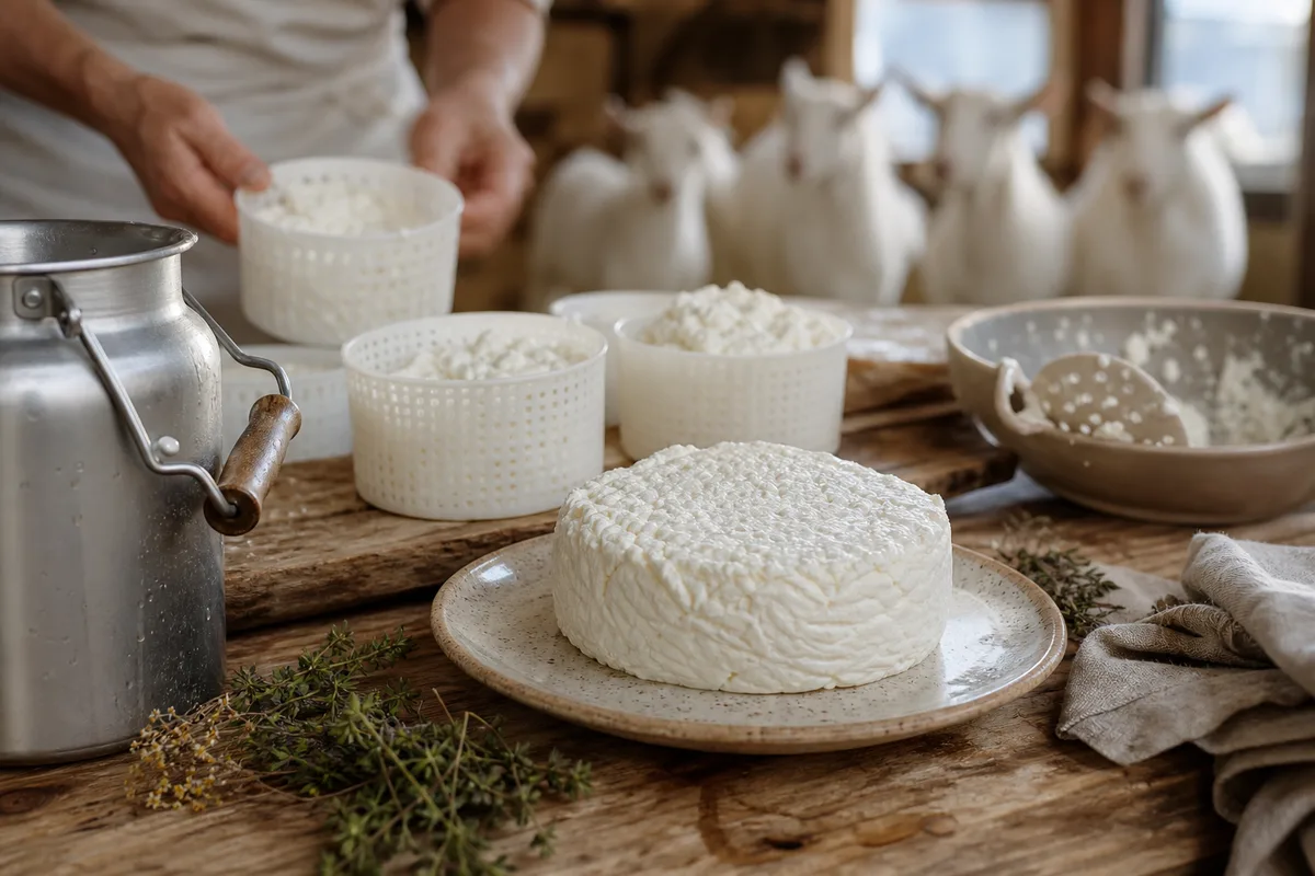 Dans les coulisses d'une chèvrerie, la naissance d'un fromage fermier