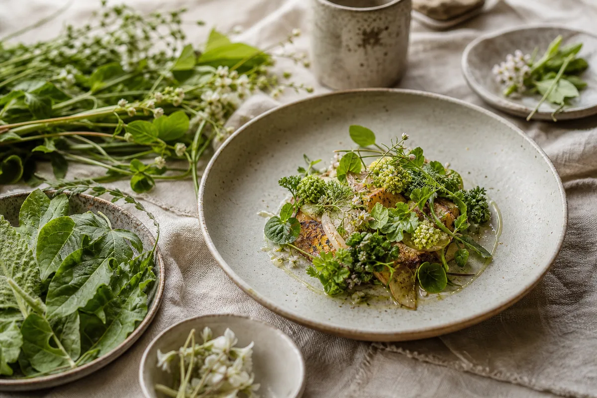 Cueillette sauvage : cuisiner les plantes des chemins