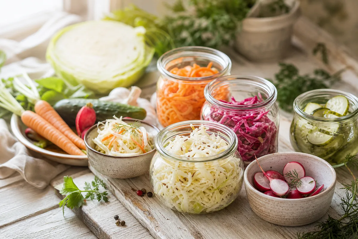 Les légumes lacto-fermentés, alliés de la digestion