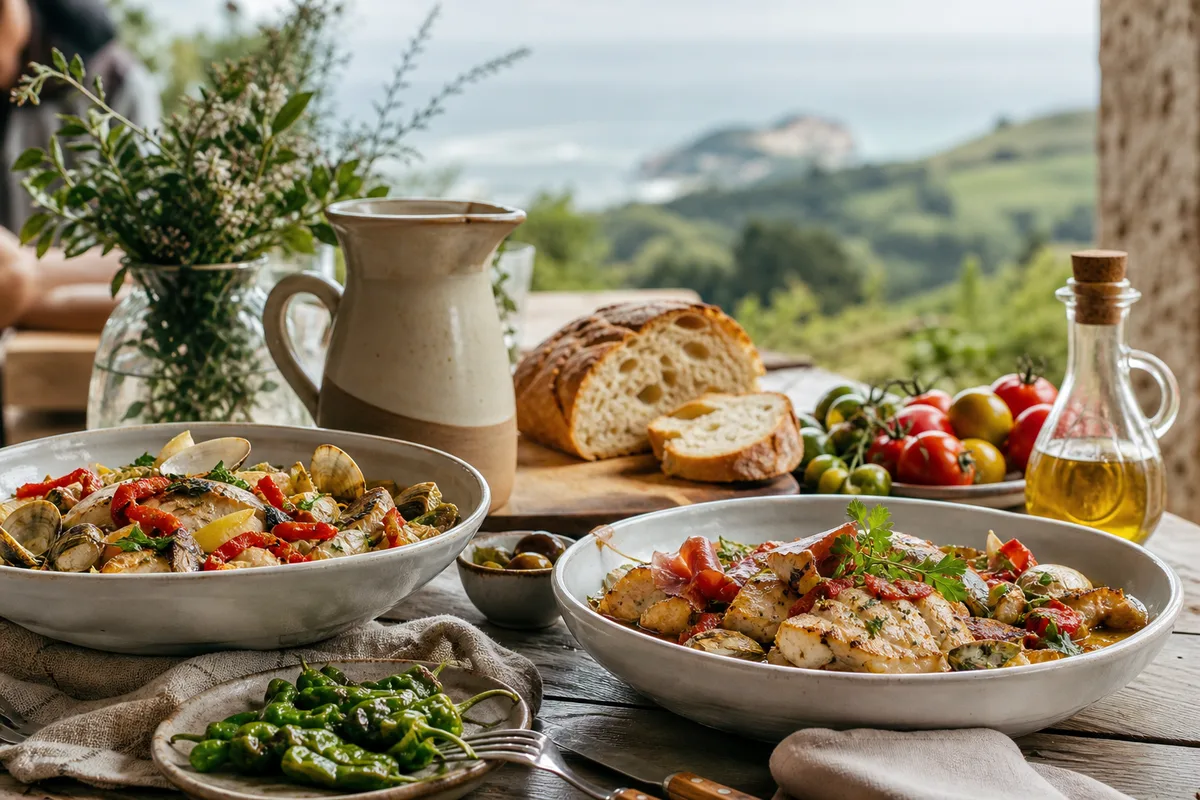 Le Pays basque à table, entre mer et montagne